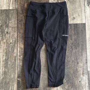 Carhartt Black Capri Performance Leggings